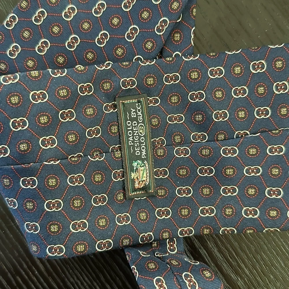 Vintage Paolo GUCCI Silk Tie